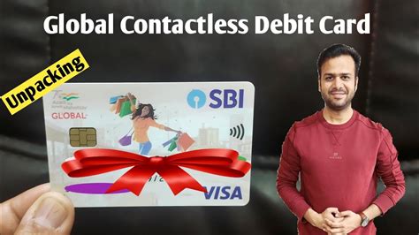 sbi visa contactless vs global